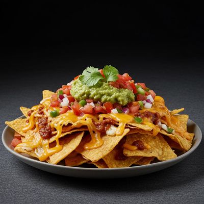 Topped Nachos